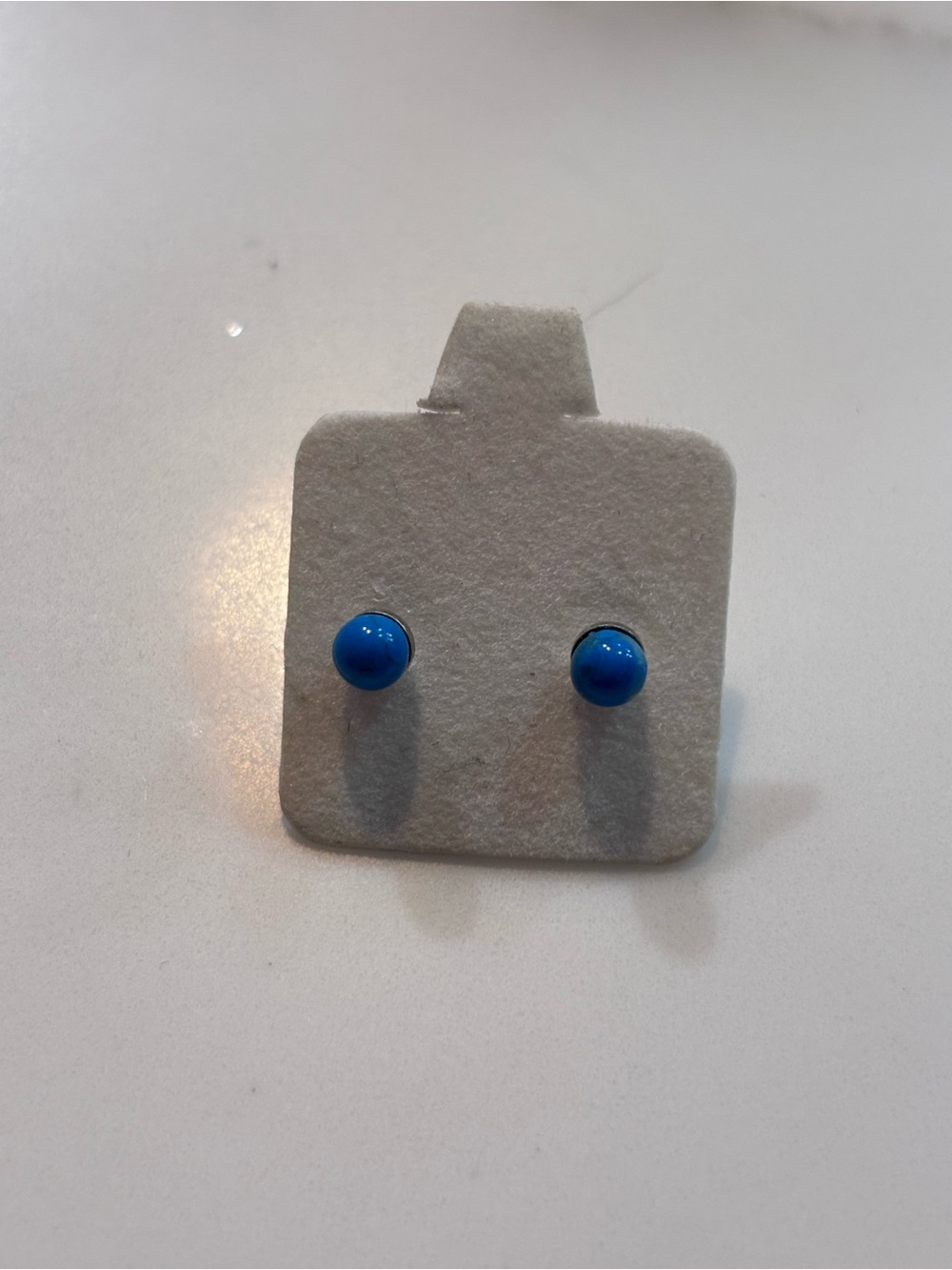 Blue Stud Earrings